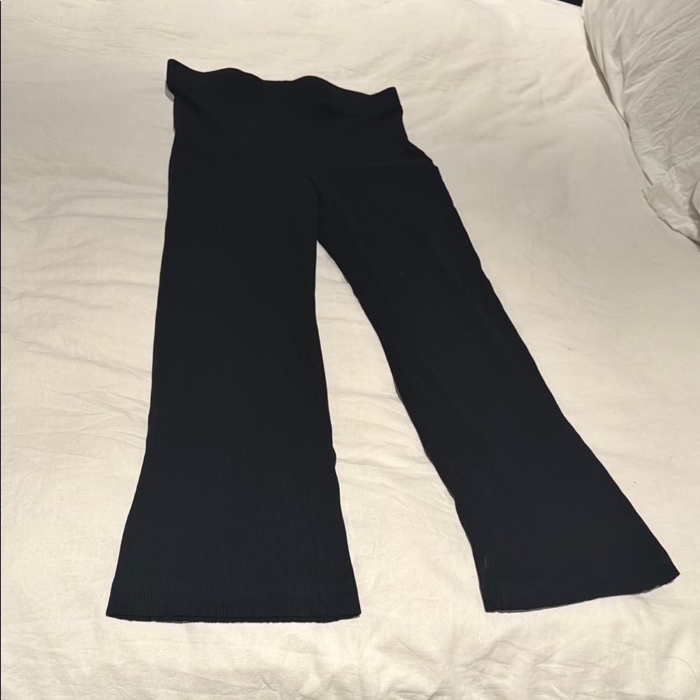 Philosophy Black Wide-Leg Pants